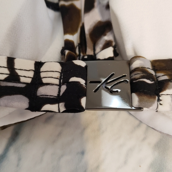 Kenneth Cole Giraffe Animal Print Women's Bikini Set - Picture 4 of 8